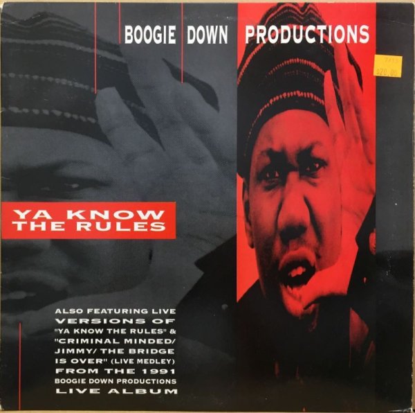 画像1: BOOGIE DOWN PRODUCTIONS / YA KNOW THE RULES (1)