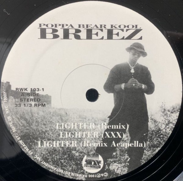 画像1: POPPA BEAR KOOL BREEZ / LIGHTER (REMIX) (1)