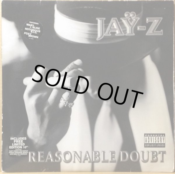 画像1: JAY-Z / REASONABLE DOUBT + LIMITED EDITION 10" (1)