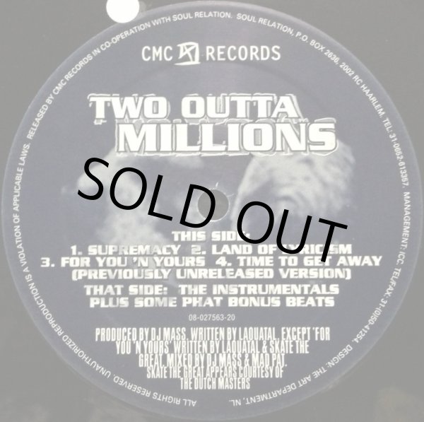 画像1: TWO OUTTA MILLIONS / FOR YOU N' YOURS EP (1)