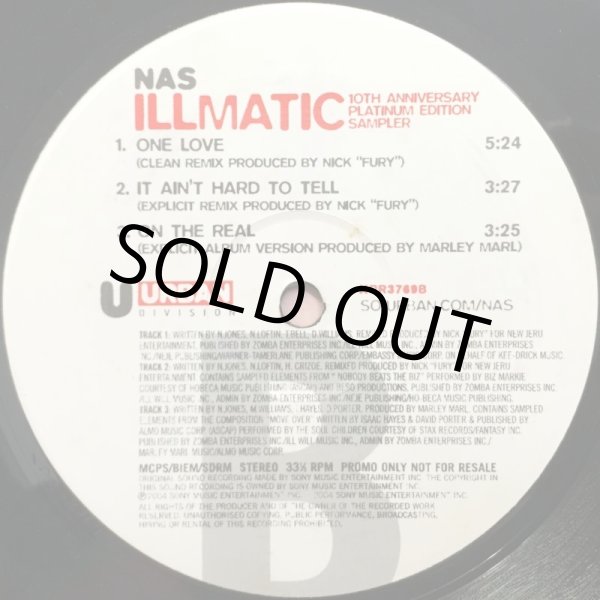 NAS / ILLMATIC 10TH ANNIVERSARY PLATINUM EDITION SAMPLER