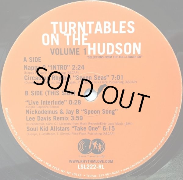 画像1: V.A. / TURNTABLES ON THE HUDSON VOLUME 1 (1)