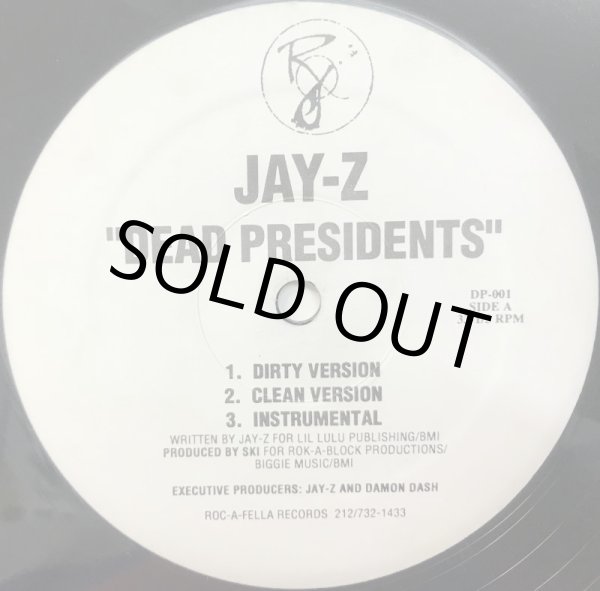 画像1: JAY-Z / DEAD PRESIDENTS (1)