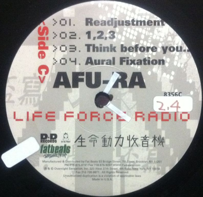 ヒップホップ/ラップAfu-Ra - Life Force Radio