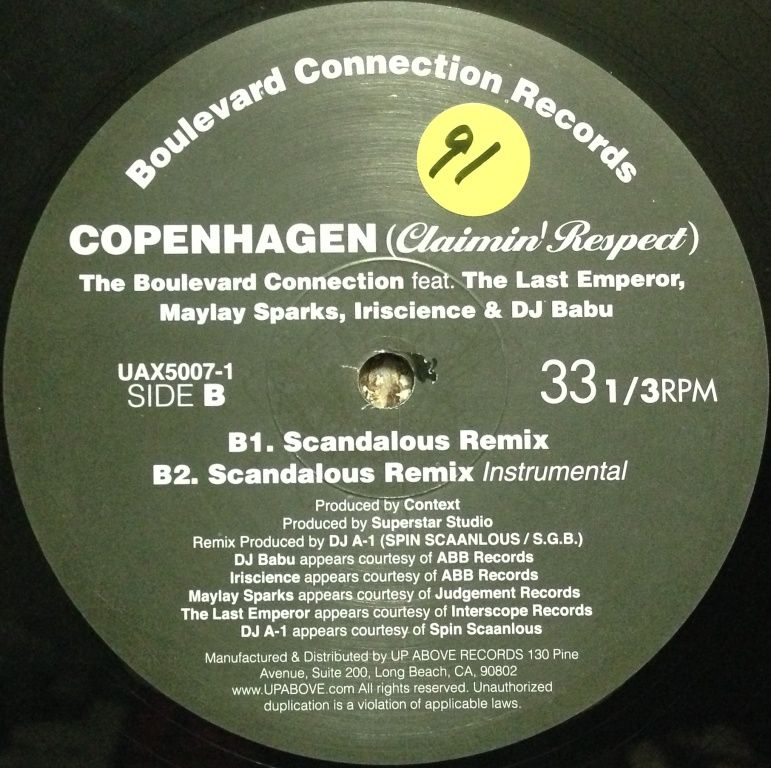 限定特価】 Boulevard Connectio Copenhagen 12インチレコード