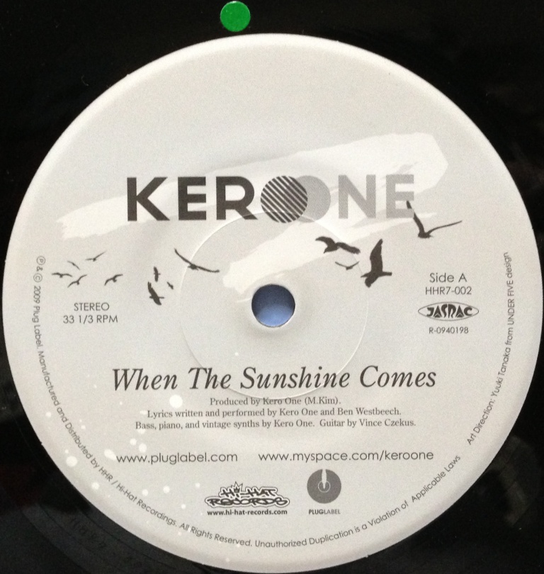 KERO ONE / WHEN THE SUNSHINE COMES