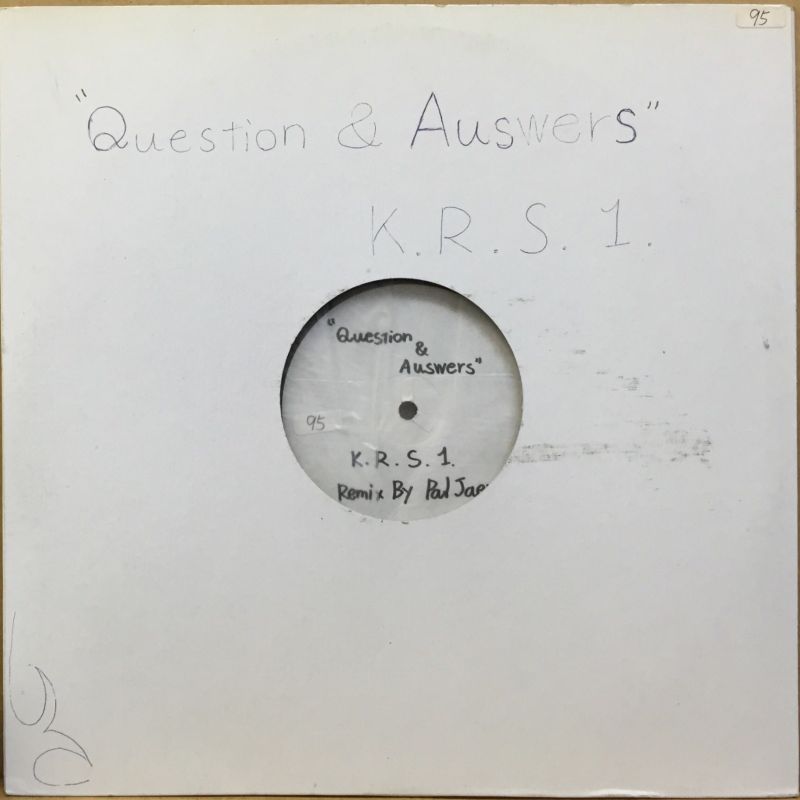 KRS-ONE / QUESTIONS AND ANSWERS -PAL JOEY REMIX-